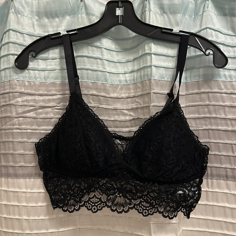 Black Lace Bralette
